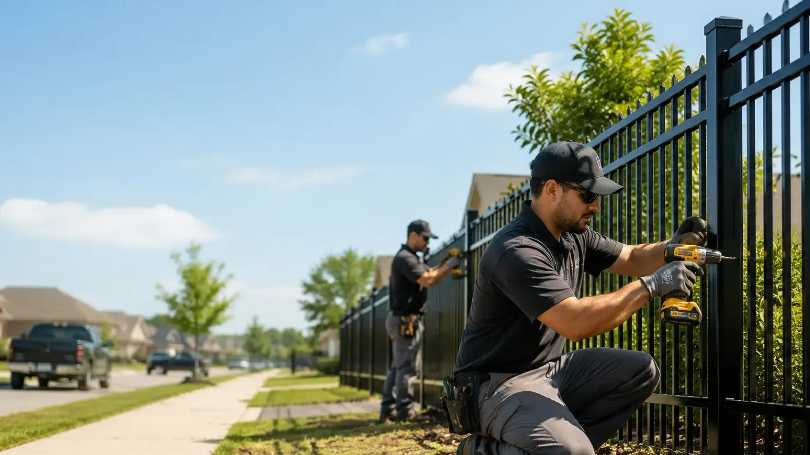 Metal Fence Installation in Logan, IL